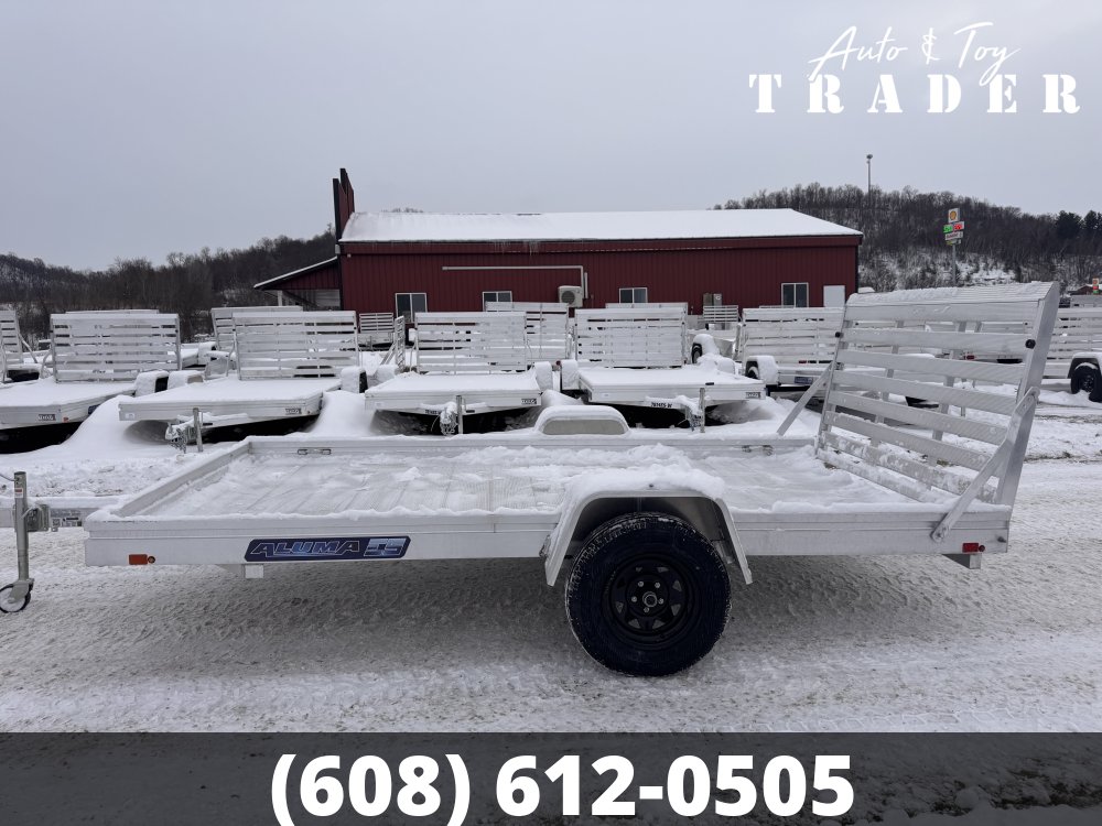2027 Aluma 7812ESA-S-TG Aluminum Utility Trailer