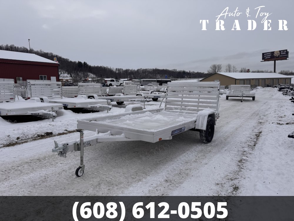 2027 Aluma 7812ESA-S-TG Aluminum Utility Trailer