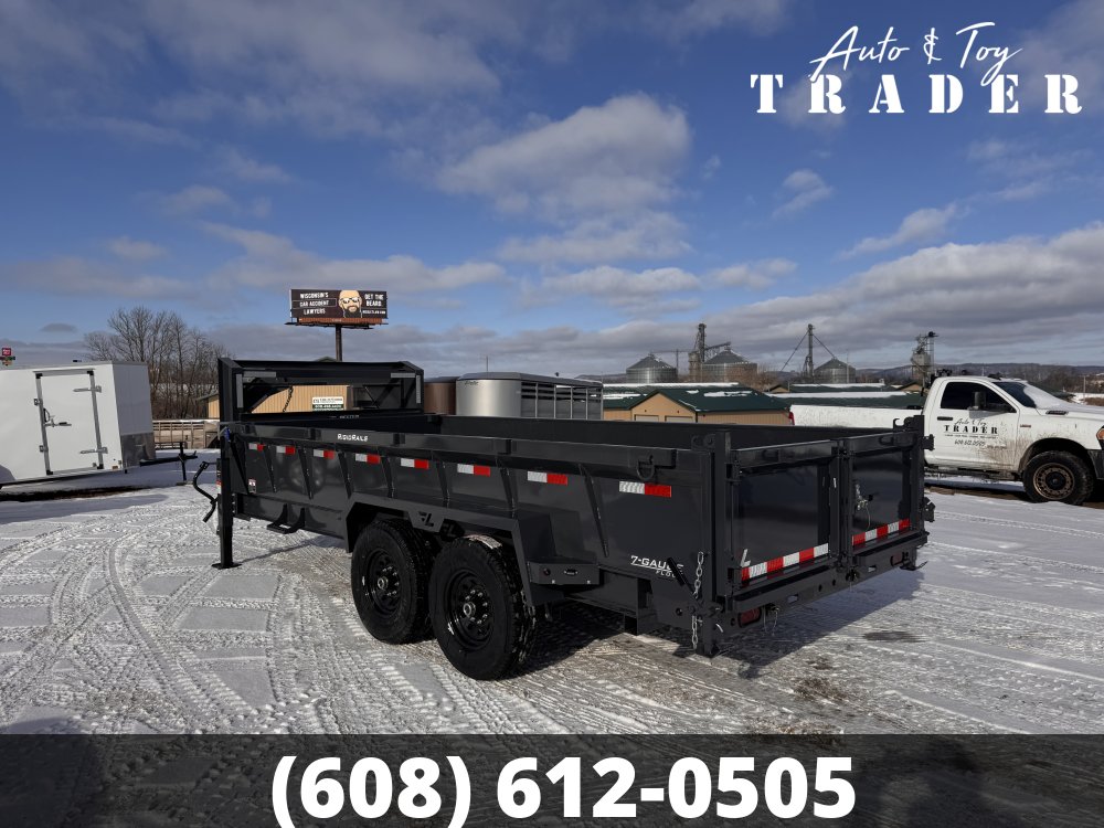 2026 Lamar Trailers 83X16 Gooseneck Dump Trailer