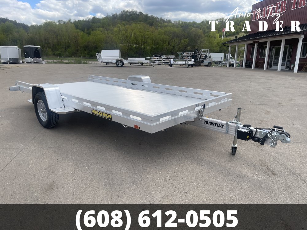 2027 Aluma 7815 Tilt Aluminum Utility Trailer