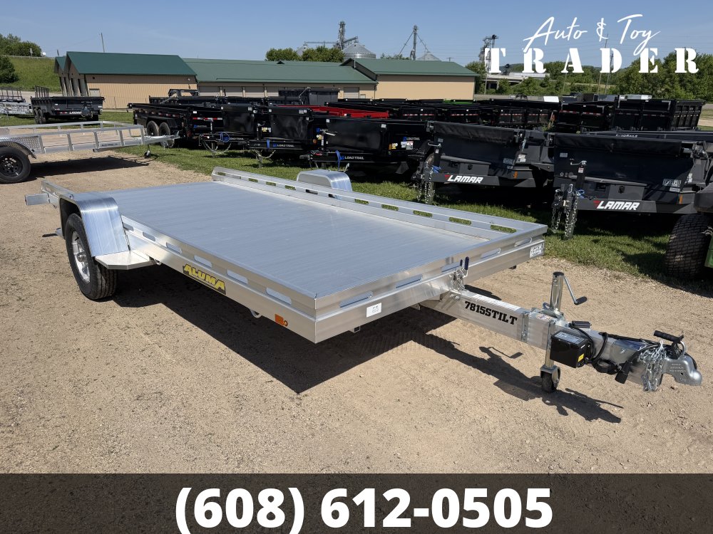 2027 Aluma 7815 Tilt Aluminum Utility Trailer