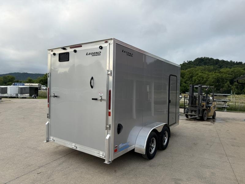 2025 Legend Trailers 7X14 Aluminum Thunder Cargo / Enclosed Trailer