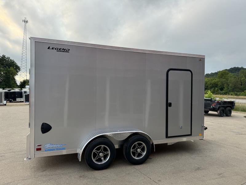2025 Legend Trailers 7X14 Aluminum Thunder Cargo / Enclosed Trailer
