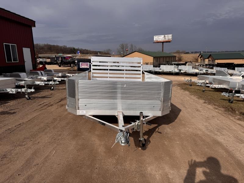 2026 Aluma 7710 H-S-TG Aluminum Utility Trailer