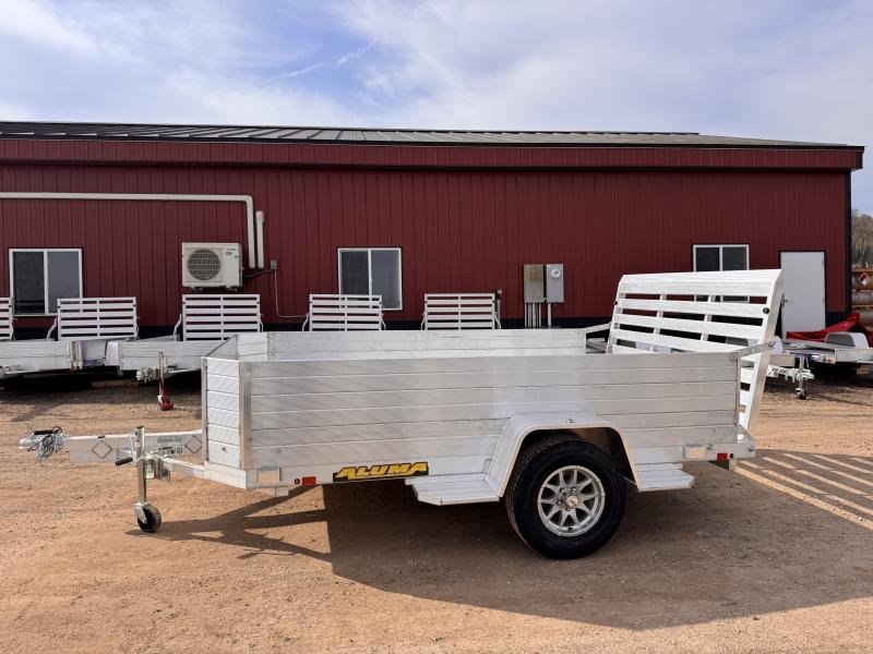 2026 Aluma 7710 H-S-TG Aluminum Utility Trailer