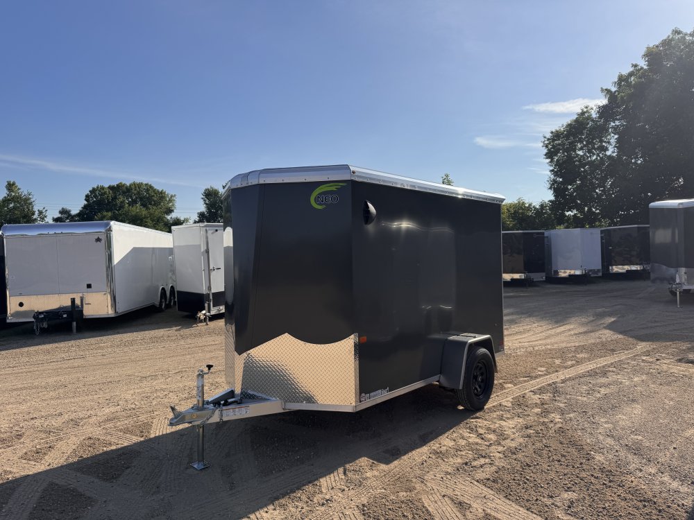 2026 NEO Trailers 6X10 Aluminum NAV Cargo / Enclosed Trailer