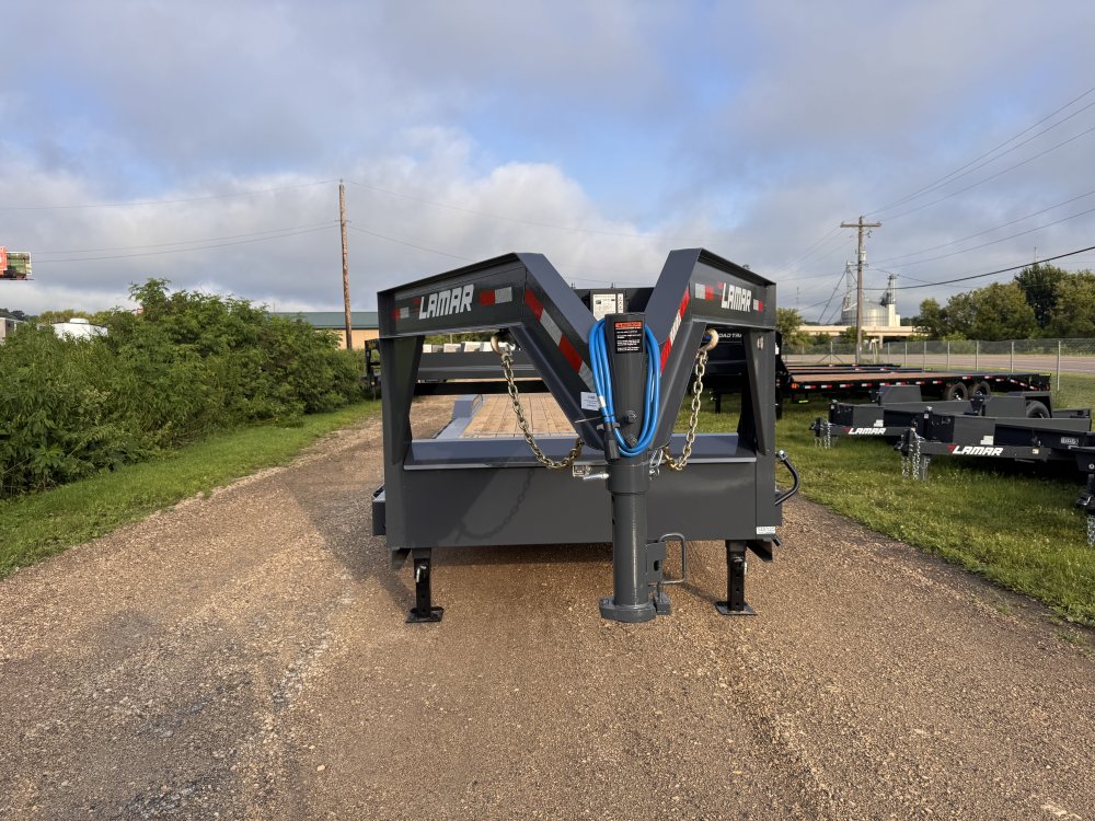 2026 Lamar Trailers 102X36 Gooseneck Car Hauler Trailer