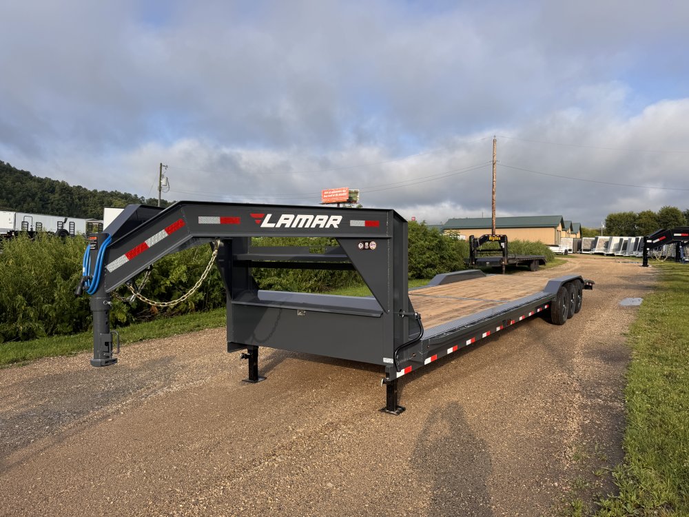 2026 Lamar Trailers 102X36 Gooseneck Car Hauler Trailer