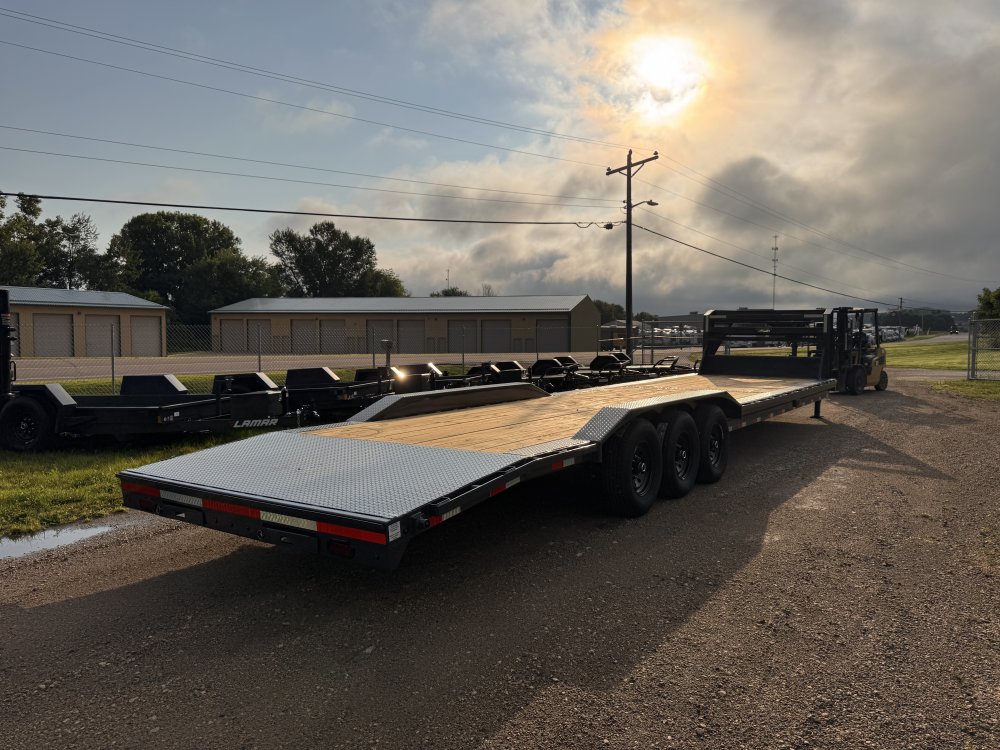 2026 Lamar Trailers 102X36 Gooseneck Car Hauler Trailer