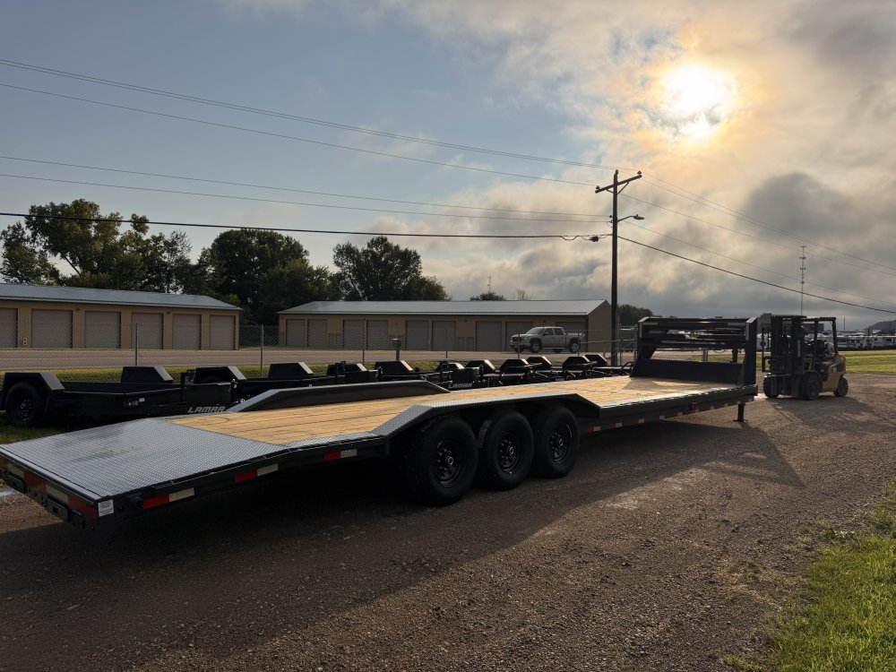 2026 Lamar Trailers 102X36 Gooseneck Car Hauler Trailer