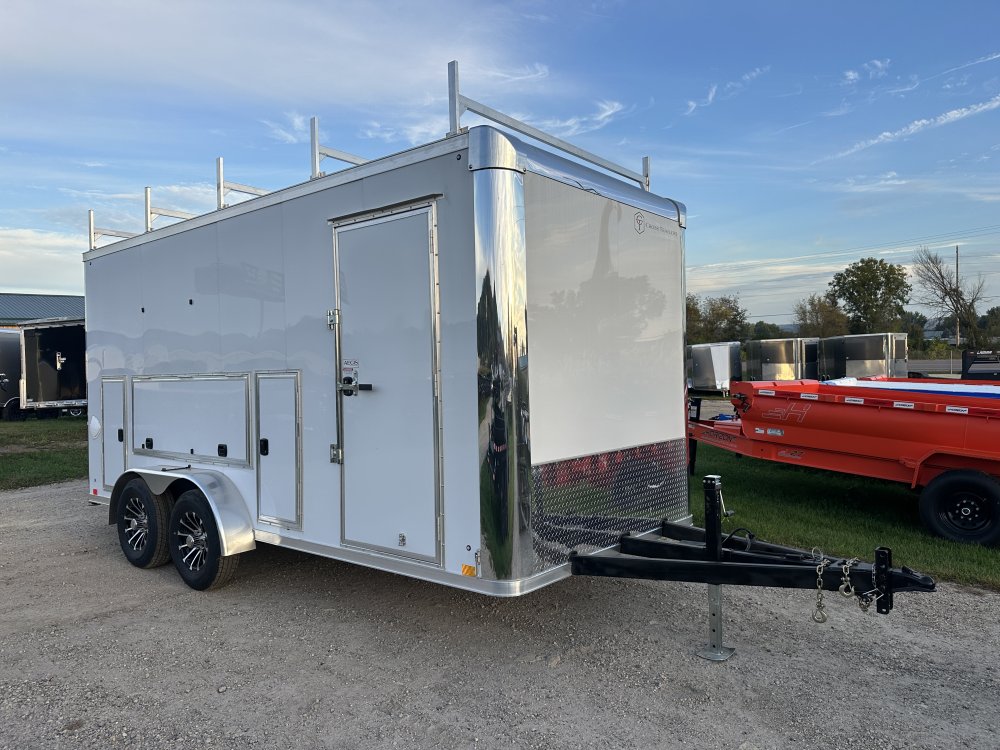2025 Cross Trailers 7X16 Alpha Tool Crib Cargo / Enclosed Trailer