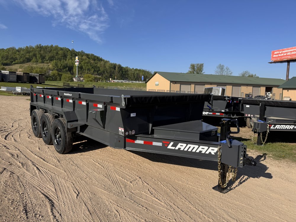 2025 Lamar Trailers 83X16 Dump Trailer