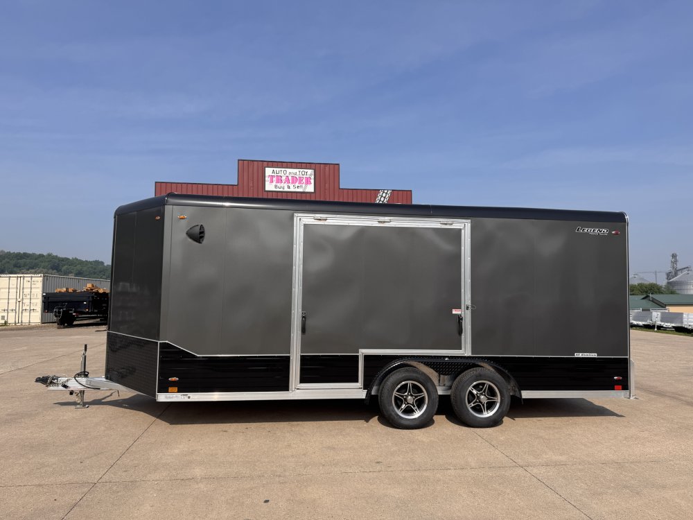 2026 Legend Trailers 8X18 Aluminum DVN Cargo / Enclosed Trailer