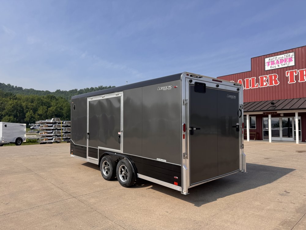 2026 Legend Trailers 8X18 Aluminum DVN Cargo / Enclosed Trailer
