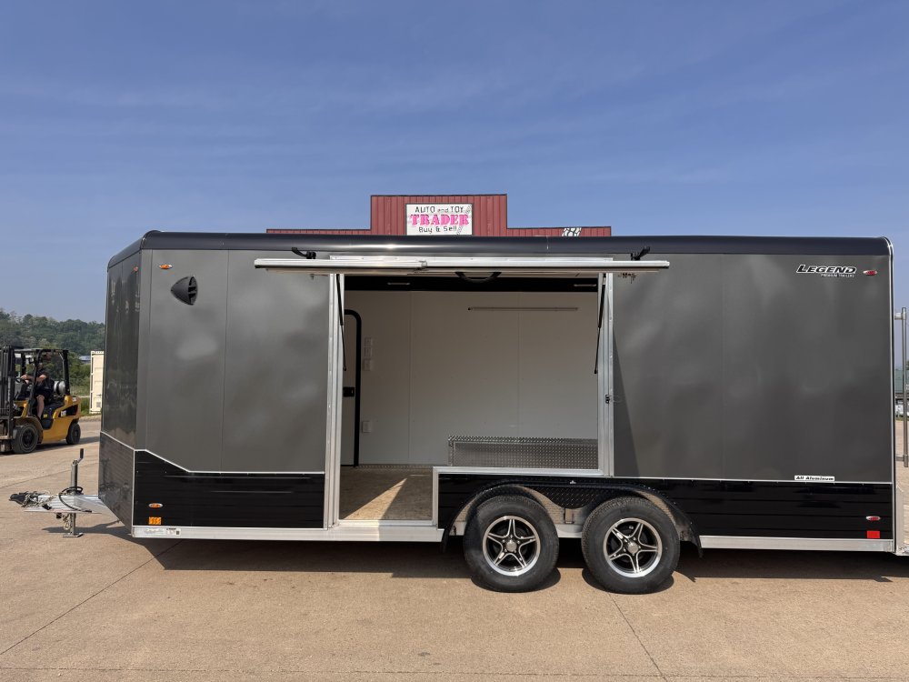 2026 Legend Trailers 8X18 Aluminum DVN Cargo / Enclosed Trailer