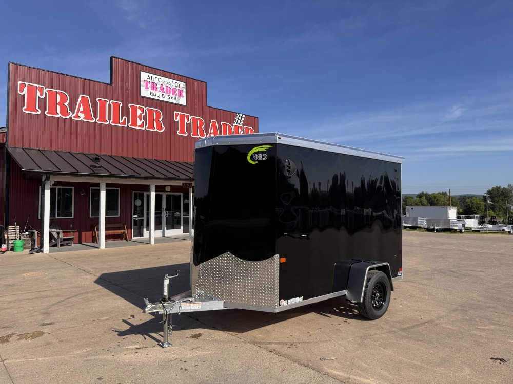 2026 NEO Trailers 6X10 Aluminum NAV Cargo / Enclosed Trailer