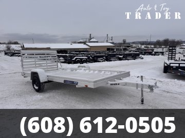 2027 Aluma 7814ESA-S-TG Aluminum Utility Trailer