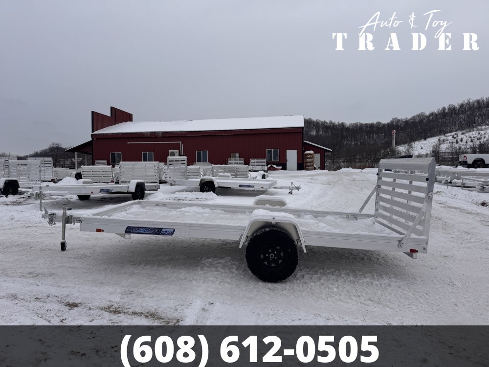 2027 Aluma 7814ESA-S-TG Aluminum Utility Trailer