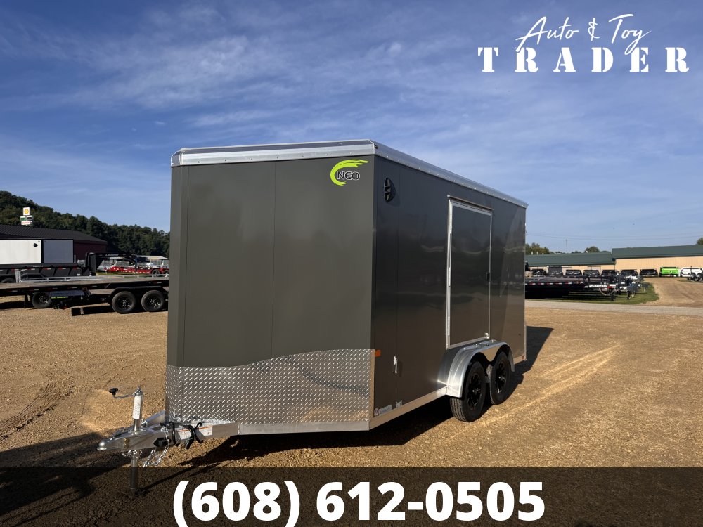 2027 Neo Trailers 7.5x14 Aluminum NAMR Cargo