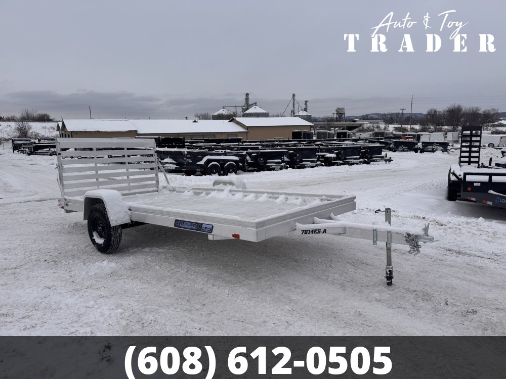2027 Aluma 7814ESA-S-TG Aluminum Utility Trailer
