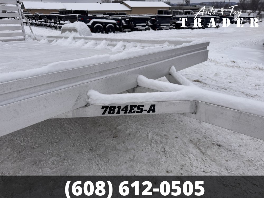 2027 Aluma 7814ESA-S-TG Aluminum Utility Trailer