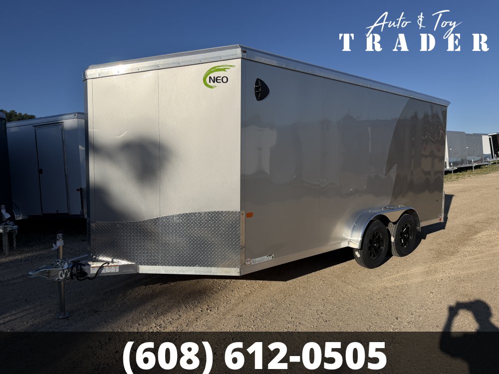 2027 NEO Trailers 7.5X16 Aluminum NAMR Cargo / Enclosed Trailer