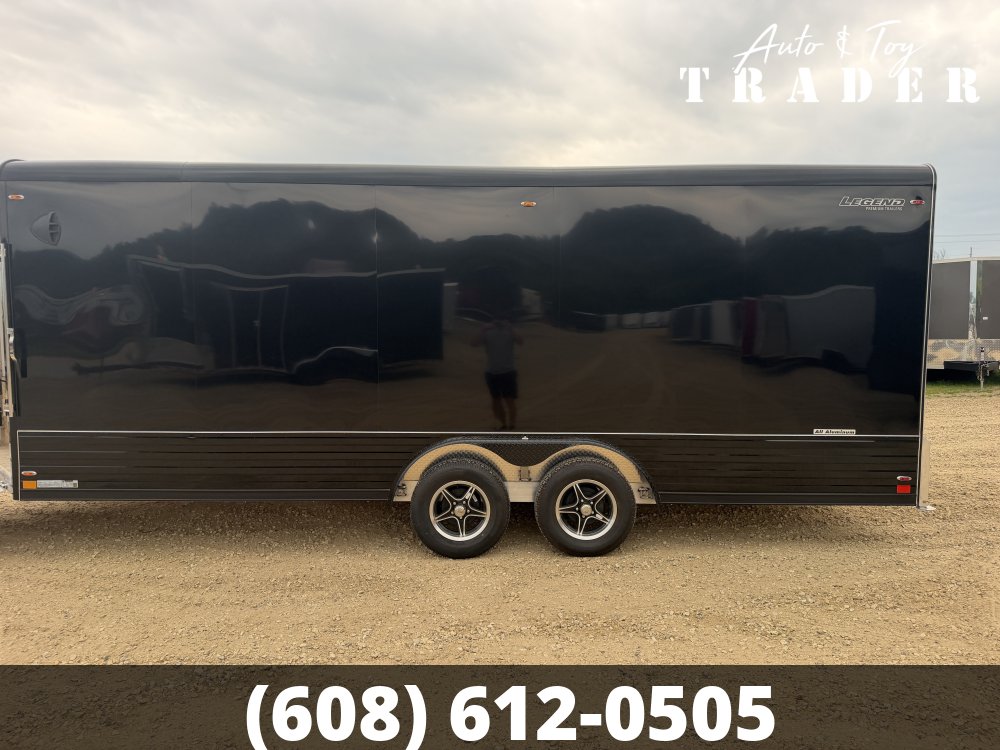2027 Legend 8X24 Aluminum Deluxe Snowmobile Trailer