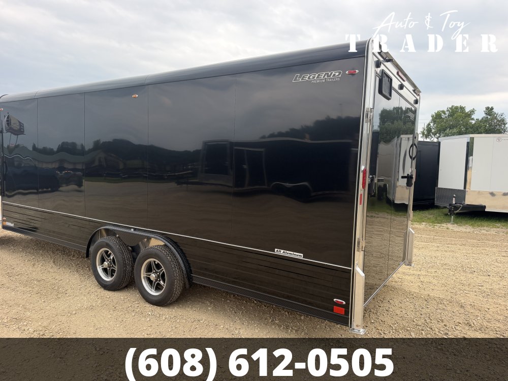 2027 Legend 8X24 Aluminum Deluxe Snowmobile Trailer