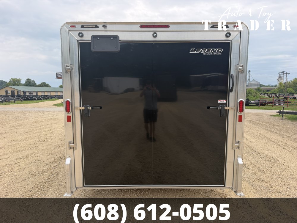 2027 Legend 8X24 Aluminum Deluxe Snowmobile Trailer