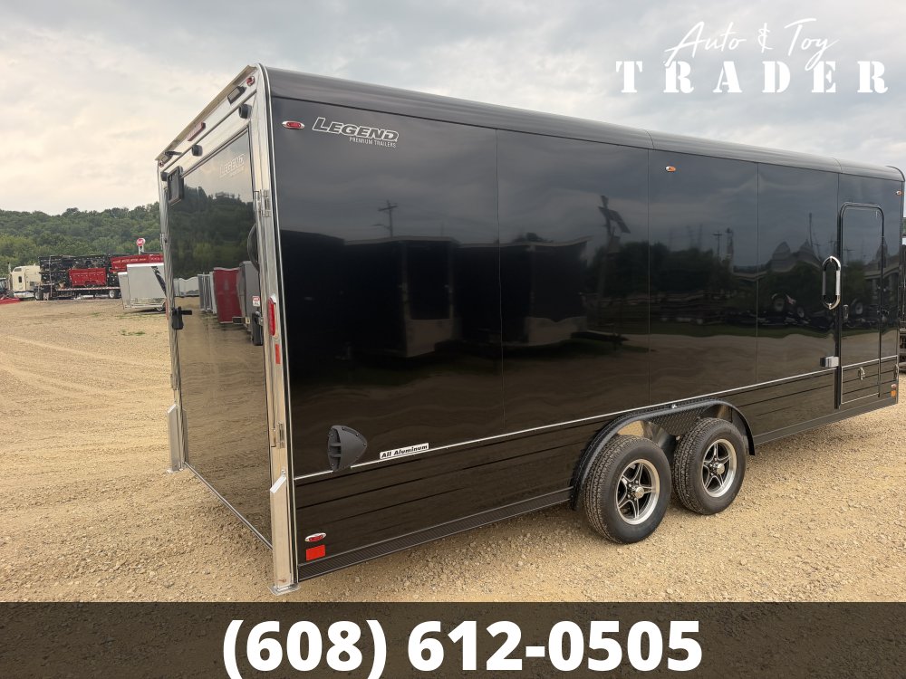 2027 Legend 8X24 Aluminum Deluxe Snowmobile Trailer