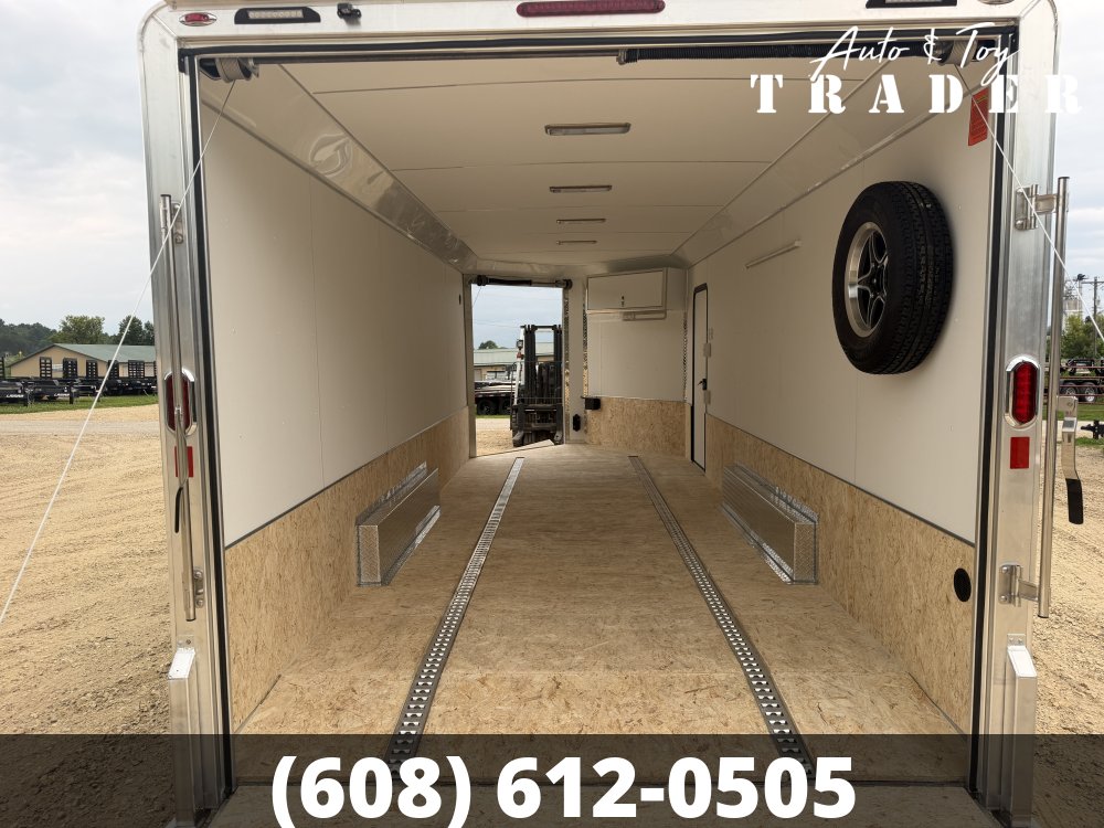 2027 Legend 8X24 Aluminum Deluxe Snowmobile Trailer