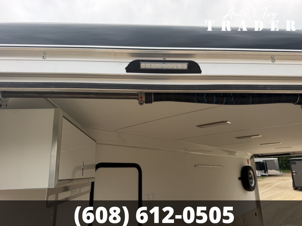 2027 Legend 8X24 Aluminum Deluxe Snowmobile Trailer