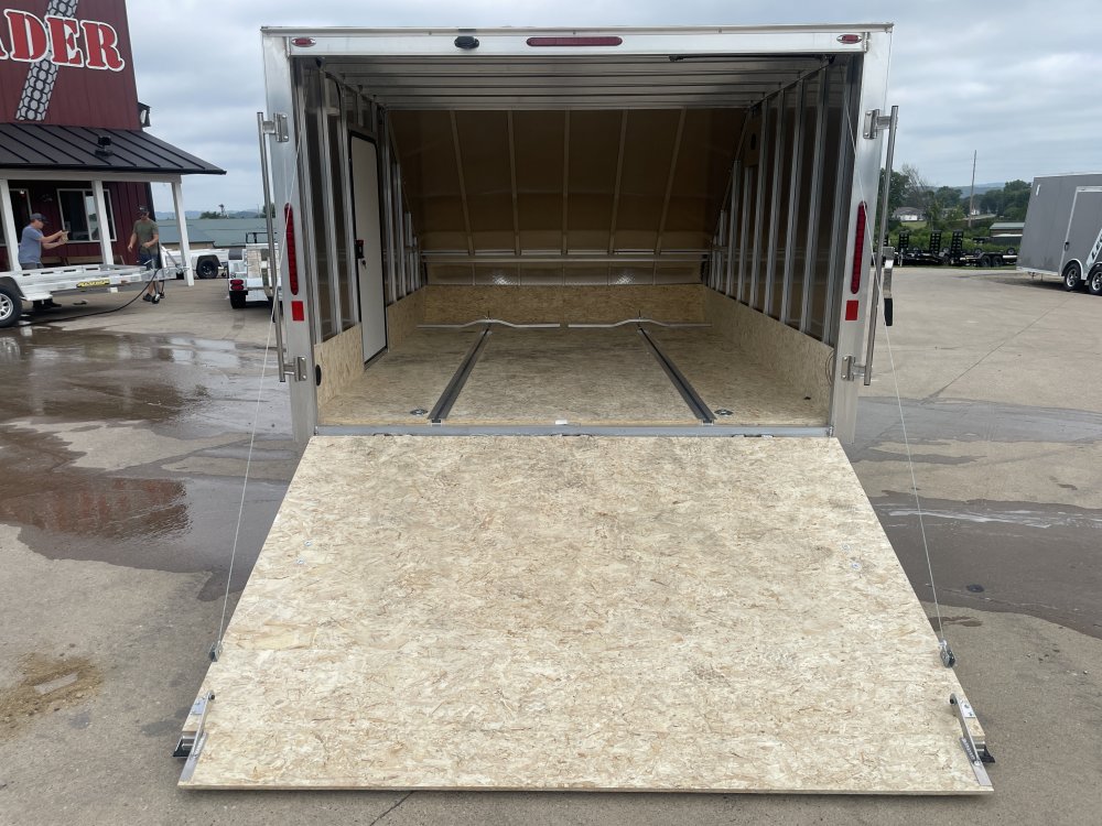 2025 Legend Trailers 102X12 Aluminum Hybrid Snowmobile Trailer