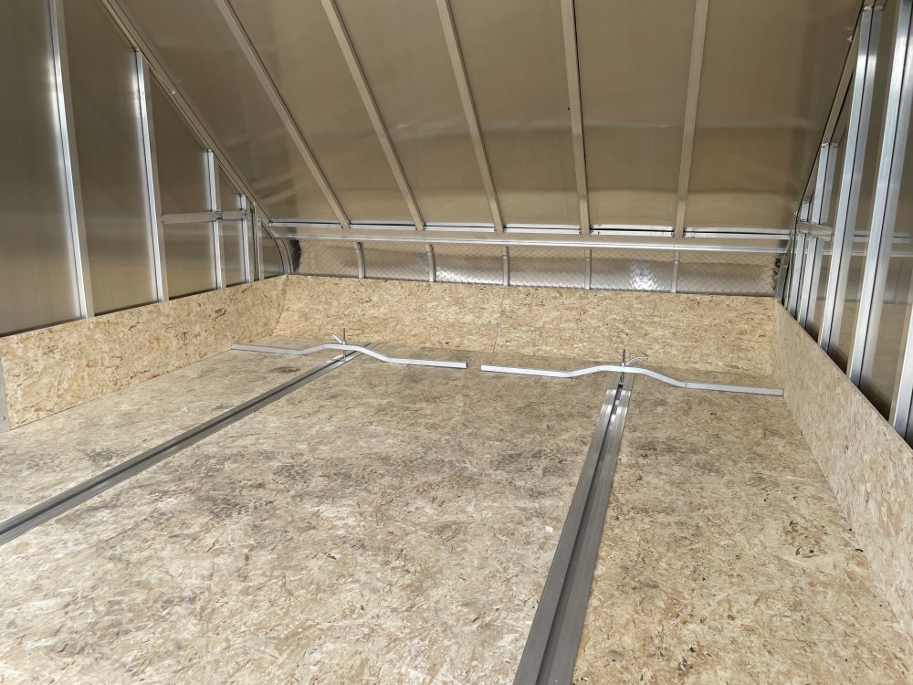2025 Legend Trailers 102X12 Aluminum Hybrid Snowmobile Trailer