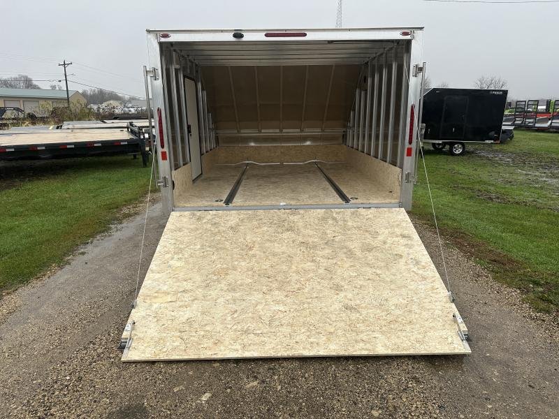 2025 Legend Trailers 102X12 Aluminum Hybrid Snowmobile Trailer