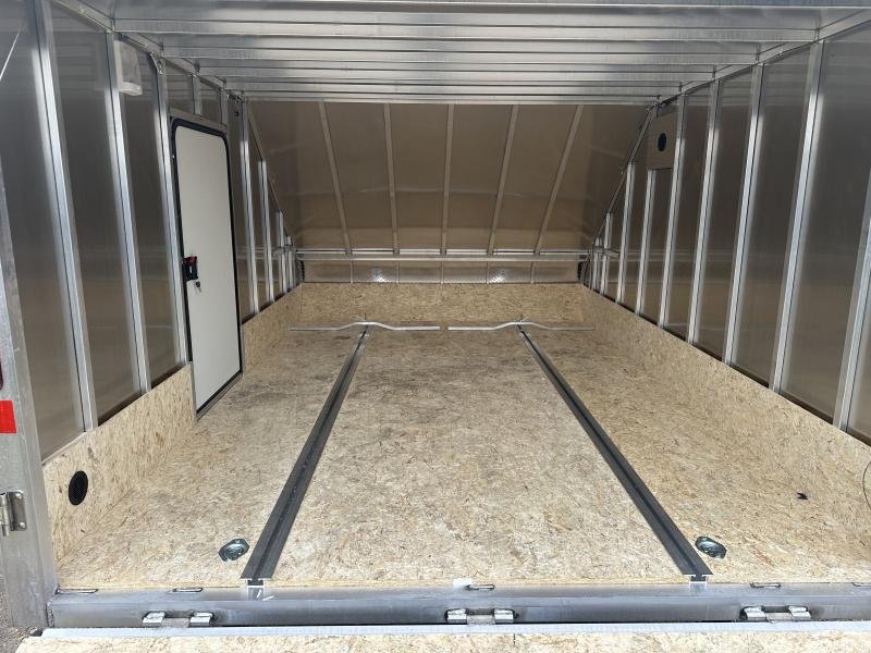 2025 Legend Trailers 102X12 Aluminum Hybrid Snowmobile Trailer