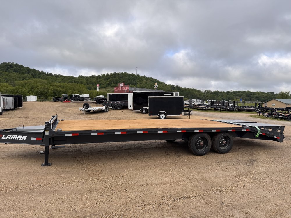 2025 Lamar Trailers 102X25 Deckover Trailer