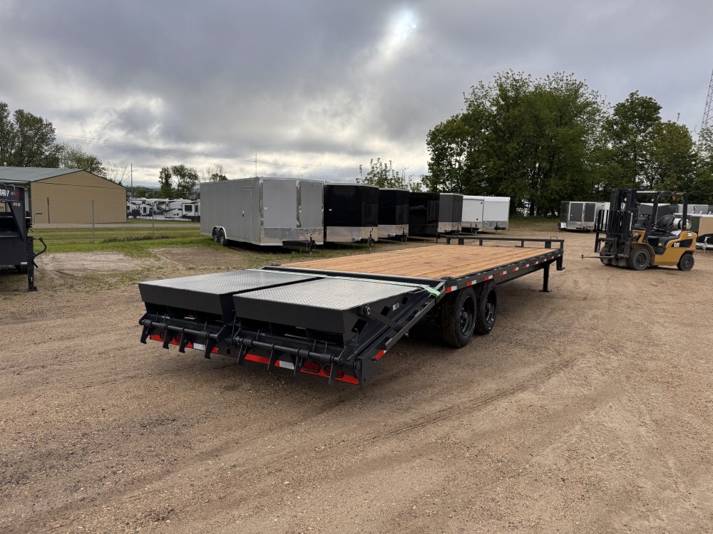 2025 Lamar Trailers 102X25 Deckover Trailer