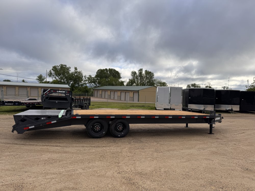 2025 Lamar Trailers 102X25 Deckover Trailer
