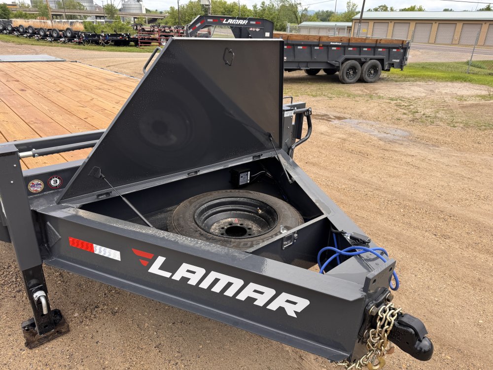 2025 Lamar Trailers 102X25 Deckover Trailer
