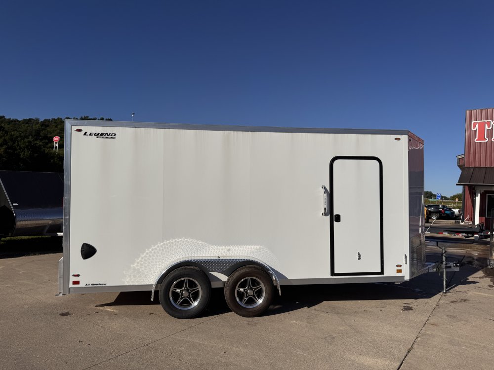 2026 Legend Trailers 7X16 Aluminum FTV Cargo / Enclosed Trailer