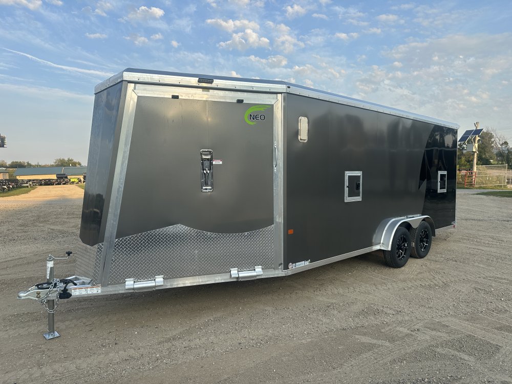 2026 NEO Trailers 7.5X23 Aluminum NASX Snowmobile Trailer