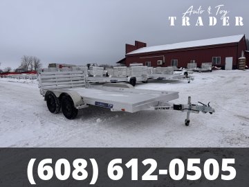 2027 Aluma 7814ESA-TA-EL-BT Aluminum Utility Trailer