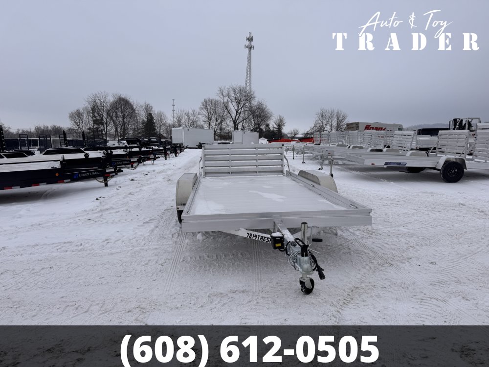 2027 Aluma 7814ESA-TA-EL-BT Aluminum Utility Trailer