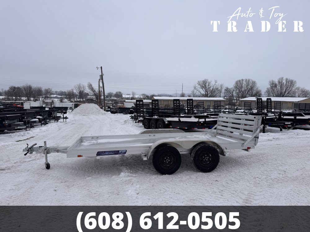2027 Aluma 7814ESA-TA-EL-BT Aluminum Utility Trailer