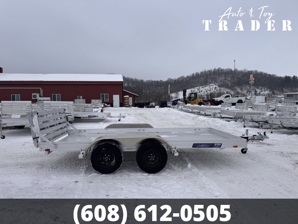 2027 Aluma 7814ESA-TA-EL-BT Aluminum Utility Trailer