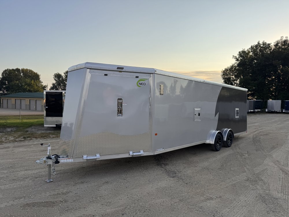 2026 NEO Trailers 7.5X29 Aluminum NASX Snowmobile Trailer