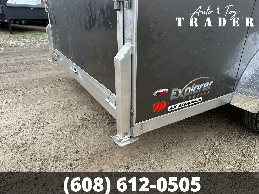 2026 Legend 7.5X19 Aluminum Explorer Snowmobile Trailer