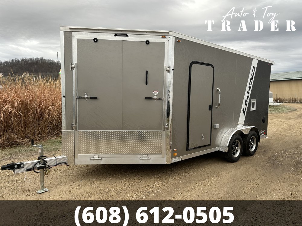2026 Legend 7.5X19 Aluminum Explorer Snowmobile Trailer