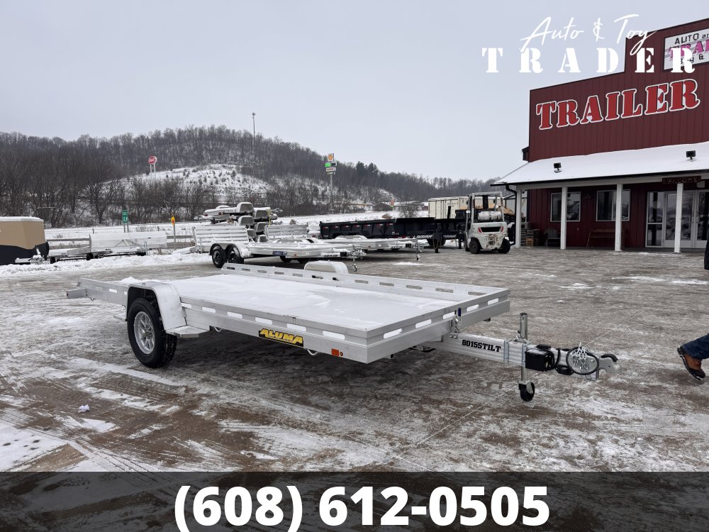 2027 Aluma 8015 Tilt Aluminum Utility Trailer